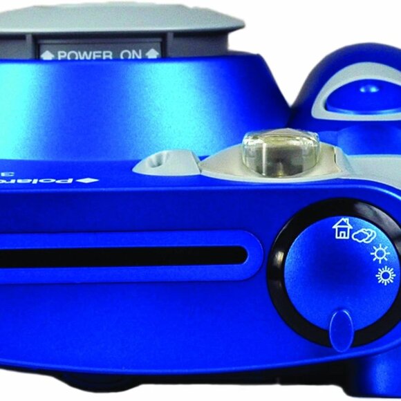 Polaroid 300 Instant Film Camera Blue (GO1058342) - Used Once - Picture 3 of 7